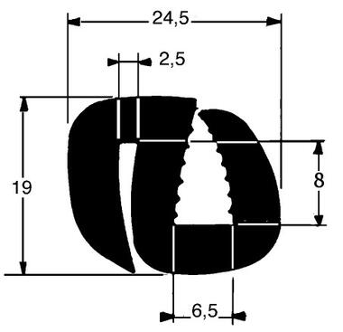 EPDM negro