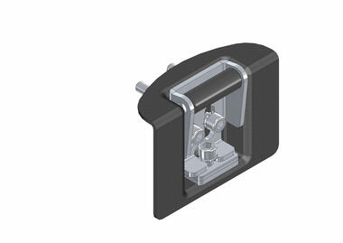 Recessed 90° socket