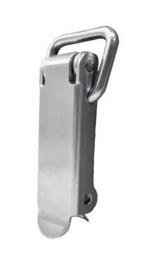 Grenouillère sans condamnation acier zingué H86mm