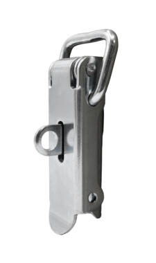 Grenouillère pour cadenas acier zingué H88mm