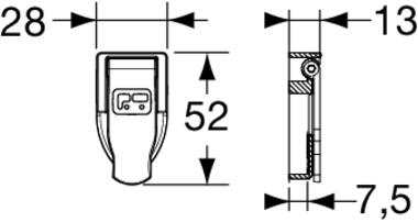 Plastic lock cover for european barrels (2)