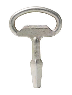 Zinc plated steel key (1)