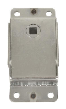 Zinc plated steel sliding door lock, without locking bar