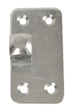 Zinc plated steel keeper