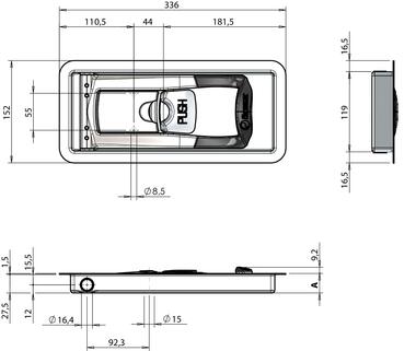 FURGOCAR TORSEO 16 Ø16 SH-R/I PUSH recessed handle (2)