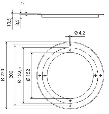 FREEF Pan for recessing anti-lock-in device (2)