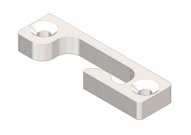 Schließkeil RH/LH für horizontale Befestigung (1)