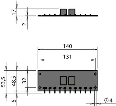 Scheda relè di potenza 12V-30A (2)