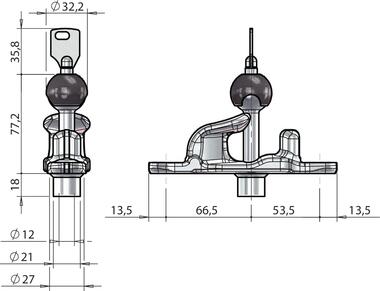 Lucchetto Ø27 PS4 (2)