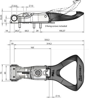 FURGOCAR TWIM 22 External lock Ø22 with TIR and without locking barrel (2)