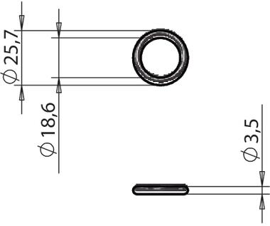 Joint torique Ø3,53 (2)