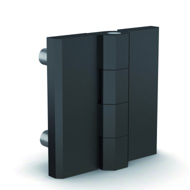 Polyamide hinges with studs