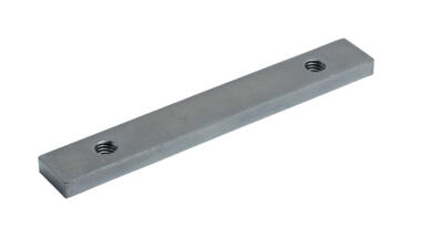 Zinc plated steel brace for dropside hinge