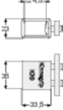 Steel dropside catch, delivered with fixing plate and 2 screws (2)