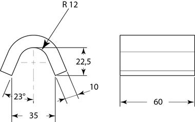 Bracket to weld for rings (2)