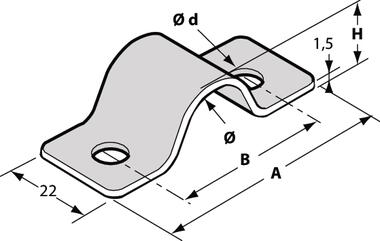 Soporte acero cincado (2)