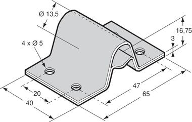 Soporte acero cincado (2)