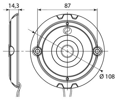 Plafonnier en applique IRIZIUM PX 300 IR (2)