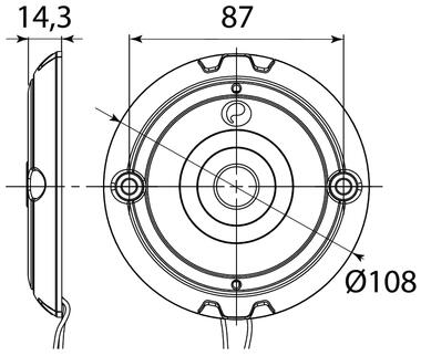 External ceiling light IRIZIUM PX 300 (2)