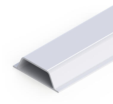 Anodized aluminium standard shelf profile