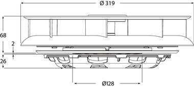 Aérateur rotatif ABS blanc (2)