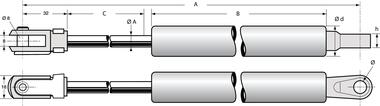 Gas spring