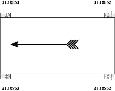 Planenspanner, 12 x 12, KTL-beschichteter Stahl, die Abbildung zeigt das rechte Modell (3)