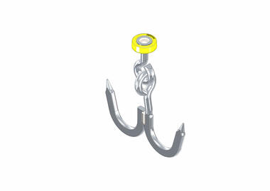 Double hook with shackle Ø12 length 190 mm (1)