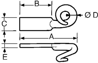 Haken Sauschwanz Form D (1)