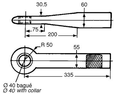 Anneau brut bagué DIN 3 (74054-40A) à souder (2)