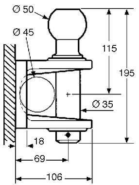 98 Towing jaw with pin Ø 35 (2)