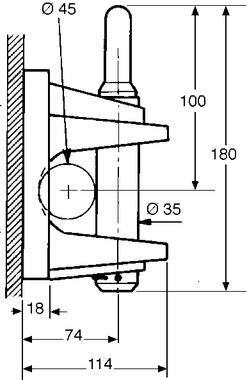 Chape 99 A, broche Ø 35 (2)