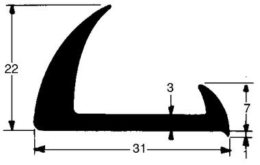 Dichtung, SBR schwarz