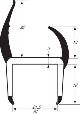 Doppelharter PVC