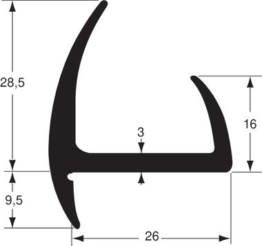 Dichtung, EPDM schwarz