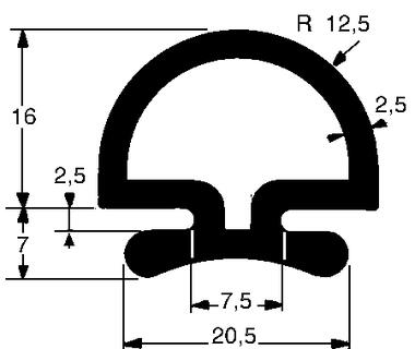 Joint EPDM tubulaire noir (1)