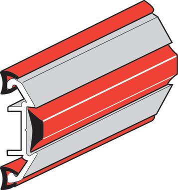 Schutzprofil, Aluminium, eloxiert, farblos (1)