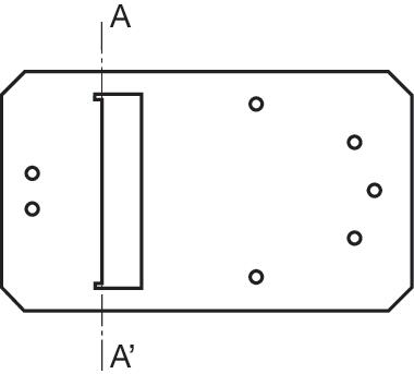 Plantilla de taladrado para 2344550 (1)