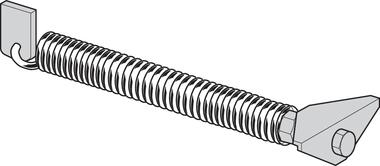 Sprężyna z łapą mocującą niezbędna do przeróbki podnośnika 08