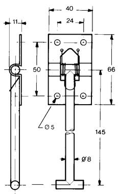 Türfeststeller-Haken (2)