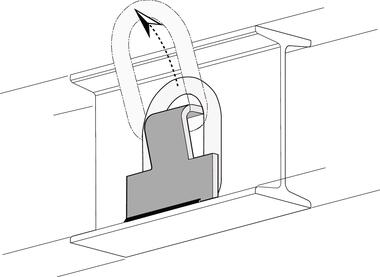 Bracket only for lashing ring 3643798AG (2)