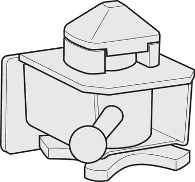 Cerrojo de contenedor y de caja móvil, acero