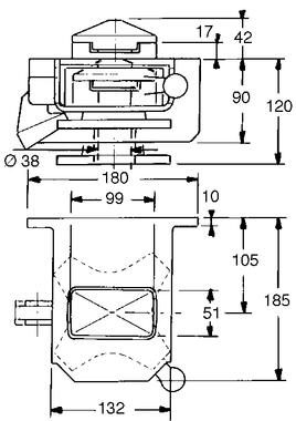 Container twistlock, steel (2)