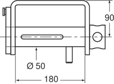 Gurtwinde für Gurtbreite 100 mm, Stahl, lackiert, Reißfestigkeit : 8 t (2)