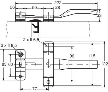 Stainless steel handle (2)