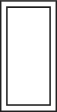 Tube aluminium brut 40 x 20 x 2