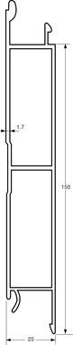 Profile burty 150 mm (1)