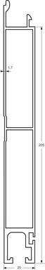 Perfil de base de cartola 205 mm (1)