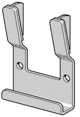 Base, acero bruto, para pilar KINNEGRIP K20