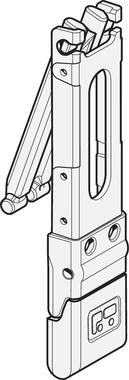 KTL steel mechanism for 3,5 t vehicle, with keeper